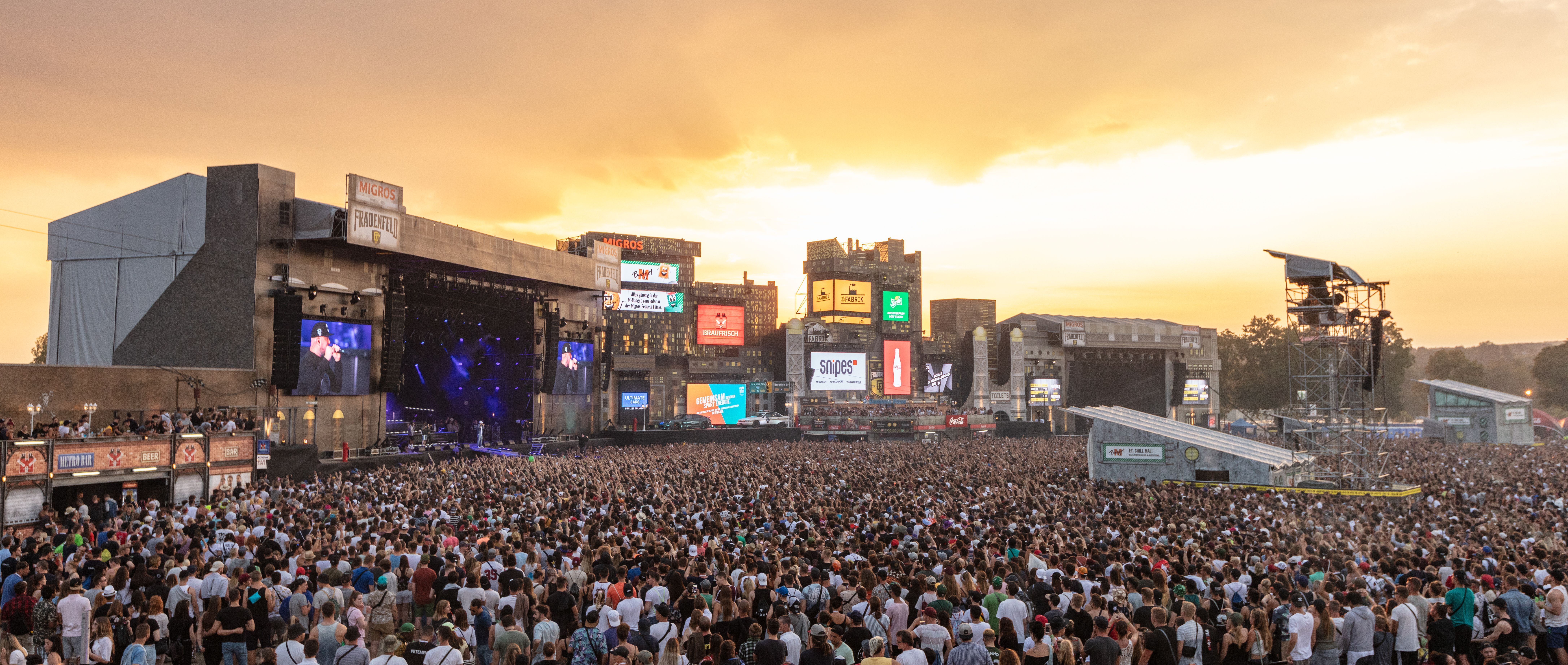 ROE Visual Sets Stage at Open Air Frauenfeld